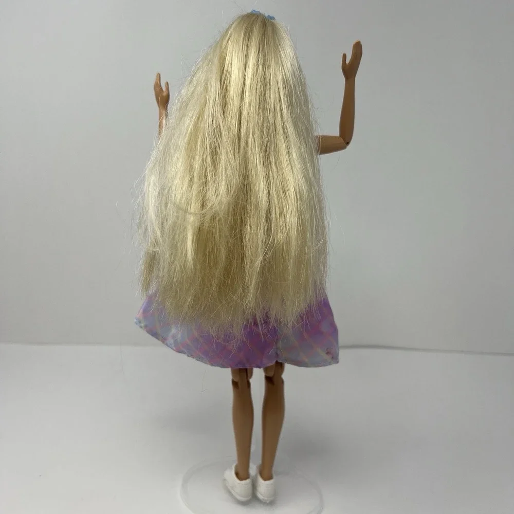 Barbie Working Out Articulated Body‎ bend hips long Blond Hair 1993